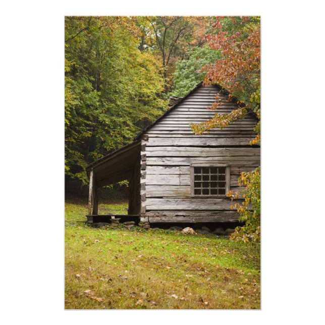 Bud Ogle House, Great Smoky Mountains National Fotodruck (Vorne)