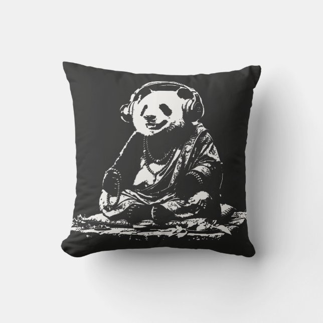 Buda Panda Kissen (Vorderseite)