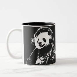 Buda Panda Zweifarbige Tasse