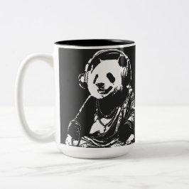 Buda Panda Zweifarbige Tasse