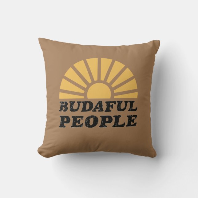 Budaful Buda Texas Beautiful People Coussin (Recto)