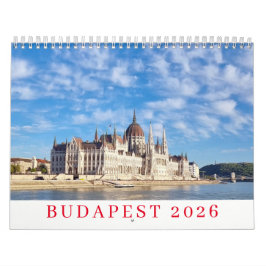 Budapest 2026 calendar kalender