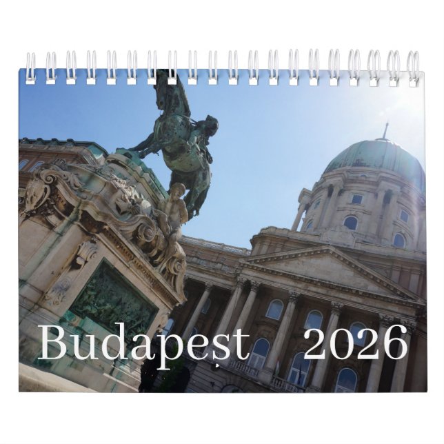 Budapest 2026 kalender (Titelbild)