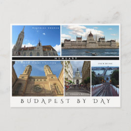 Budapest am Tag Postkarte