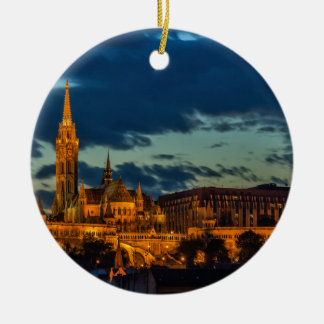 Budapest-Bild Keramikornament