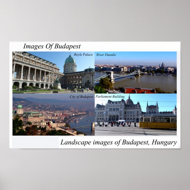 Budapest Bilder für Plakate (Vorne)