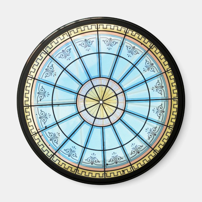 Budapest Garden Bazaar Burg Details Magnet (Vorne)