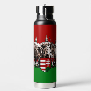 Budapest Heroes Ungarische Flagge Trinkflasche