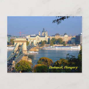 budapest, hongrie carte postale