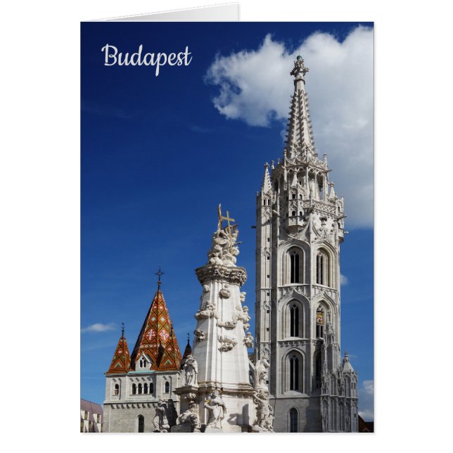 Budapest Hongrie Matthias Eglise (Devant)
