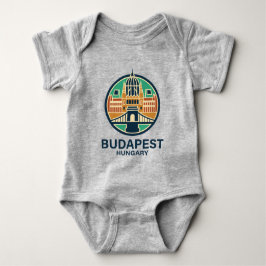 Budapest Hungary Europe Baby Strampler