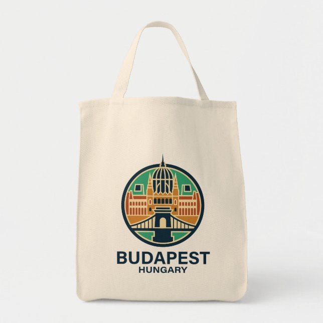 Budapest Hungary Europe Tragetasche (Vorne)