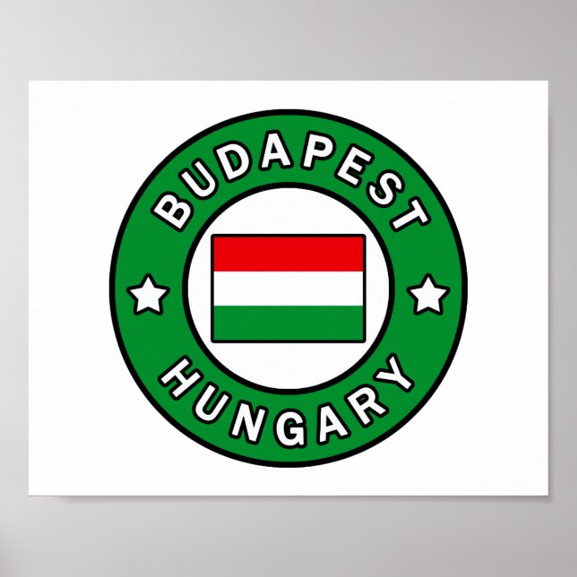 Budapest Hungary Poster (Vorne)