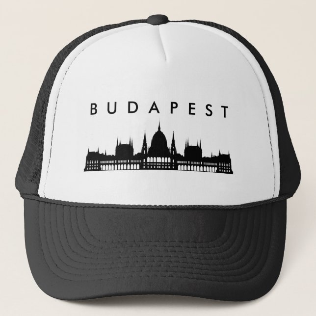 Budapest hungrige Parlamentsarchitektur Truckerkappe (Vorderseite)