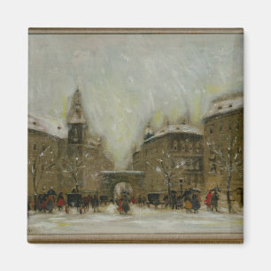 Budapest im Schnee Magnet