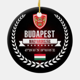 Budapest Keramik Ornament