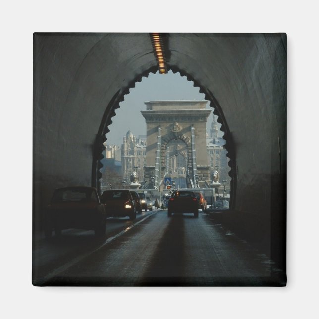 Budapest Kettenbrücke Magnet (Vorne)