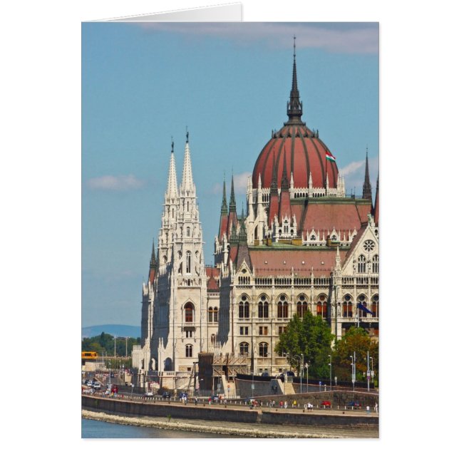 Budapest, le bâtiment du Parlement (Devant)