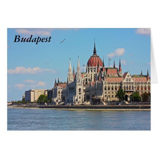 Budapest, le bâtiment du Parlement, Budapest (Devant horizontal)