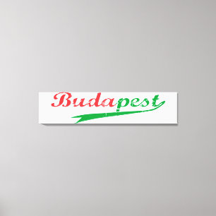 BUDAPEST LEINWANDDRUCK