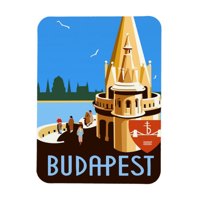 Budapest Magnet (Vertikal)