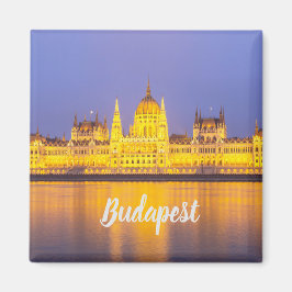 Budapest Parlament Panorama Ungarn Urlaub Magnet