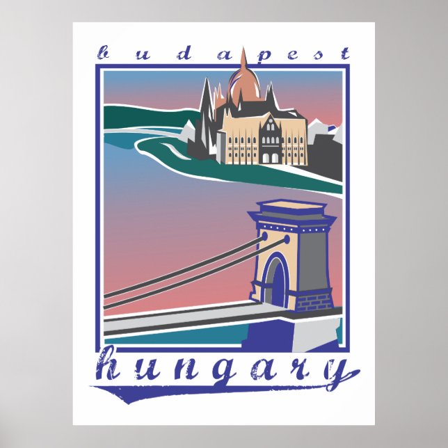 Budapest Poster (Vorne)