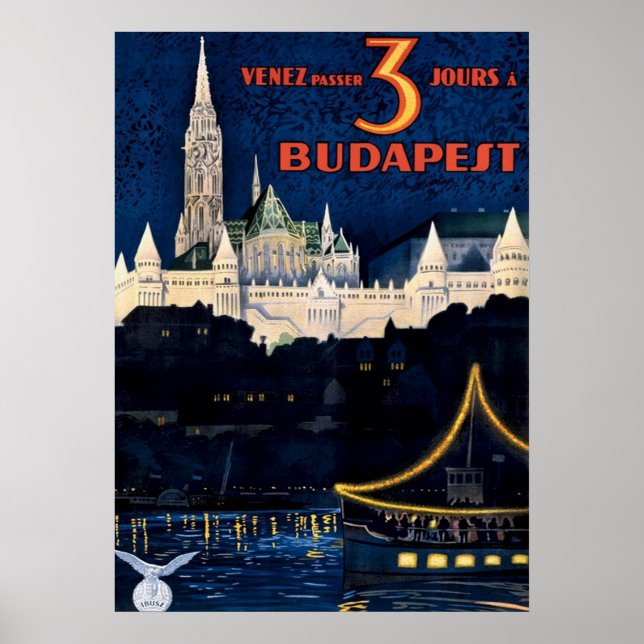 BUDAPEST POSTER (Vorne)