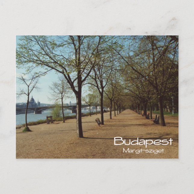 Budapest Postkarte (Vorderseite)