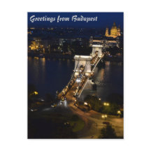 Budapest-Postkarte
