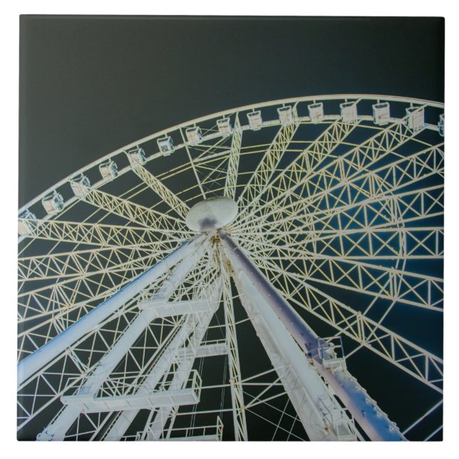 Budapest-Rad Fliese (Vorderseite)