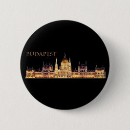 Budapest Reise Souvenir Button