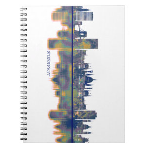 Budapest Skyline Notizblock