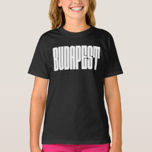Budapest Stadtlogo Design T-Shirt