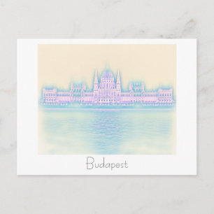 Budapest Ungarische Parlamentarische Architektur P Postkarte
