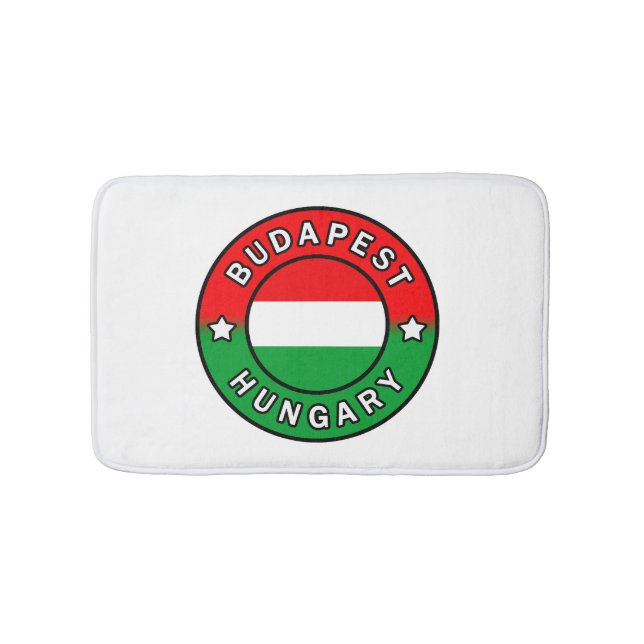 Budapest Ungarn Badematte (Vorderseite)