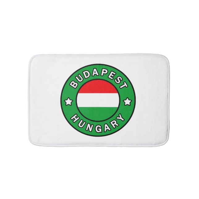 Budapest Ungarn Badematte (Vorderseite)