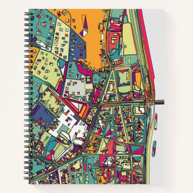 Budapest, Ungarn | City Map Notizbuch (Vorderseite)