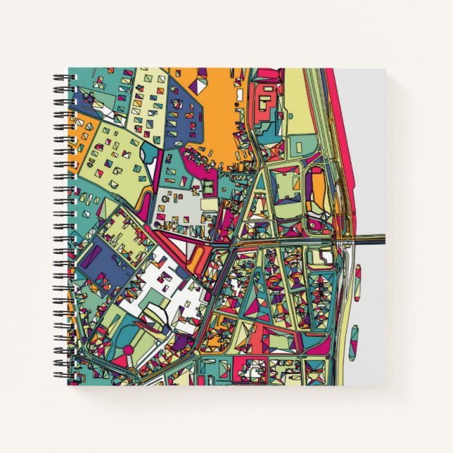 Budapest, Ungarn | City Map Notizbuch (Vorderseite)