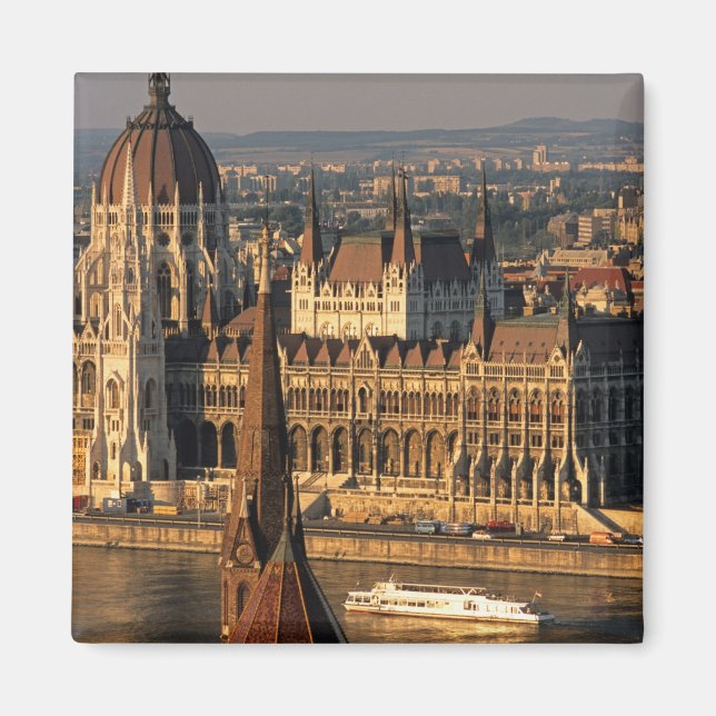 Budapest, Ungarn, Donau Fluss, Parlament Magnet (Vorne)