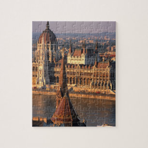 Budapest, Ungarn, Donau, Parlament