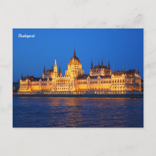 Budapest Ungarn Feiertagspostkarte