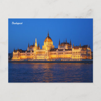 Budapest Ungarn Feiertagspostkarte