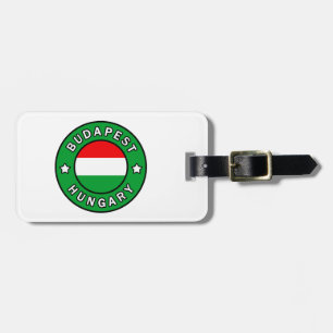 Budapest Ungarn Gepäckanhänger