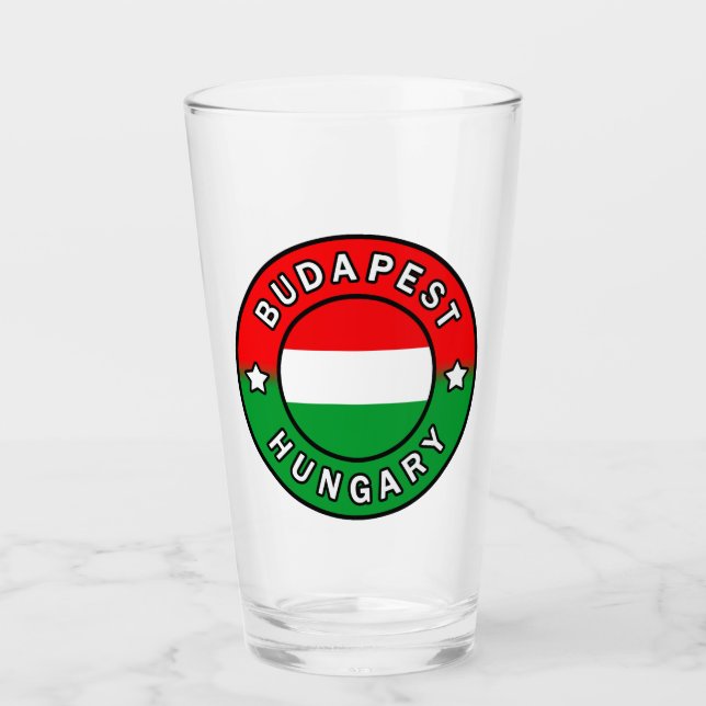 Budapest Ungarn Glas (Vorderseite)