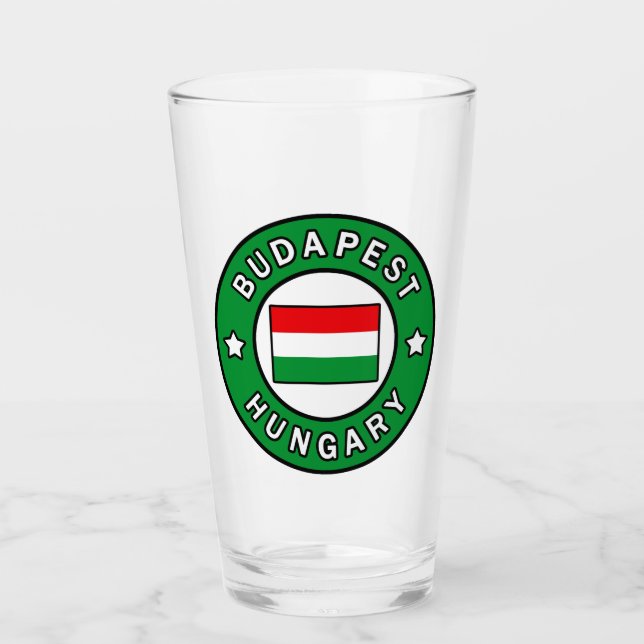 Budapest Ungarn Glas (Vorderseite)