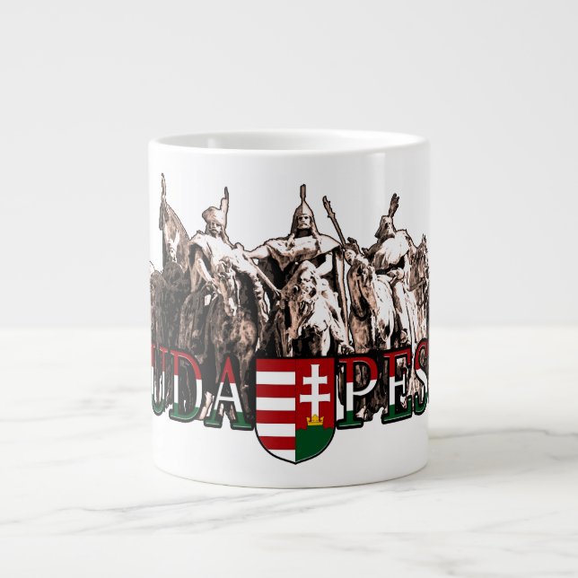 Budapest Ungarn Jumbo-Tasse (Vorderseite)