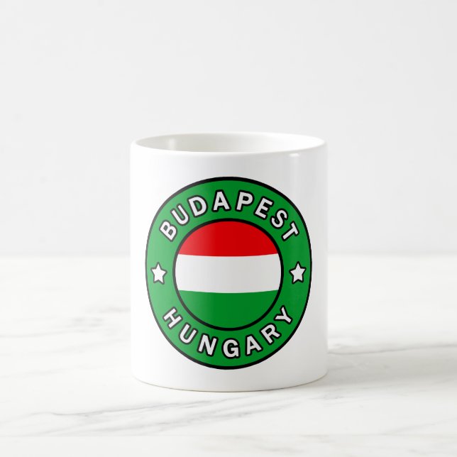Budapest Ungarn Kaffeetasse (Mittel)