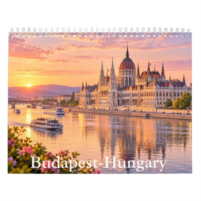 Budapest Ungarn Kalender (Titelbild)