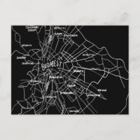 Budapest Ungarn Karte